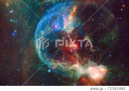 Beautiful galaxy. Elements of this image furnished by NASA 72301982