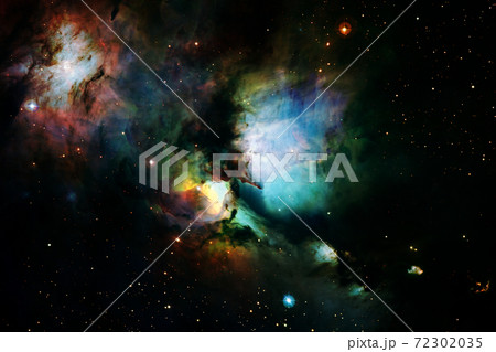 Deep space. Elements of this image furnished by NASA 72302035