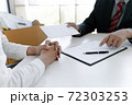 Lawyer working with lawsuit in courtroom, Criminal and judgement concept.. 72303253