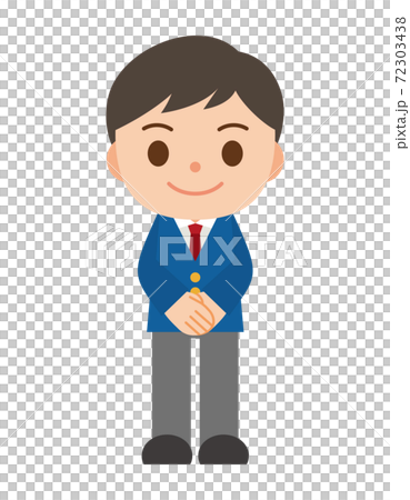 歡迎站立小學生西裝外套 72303438
