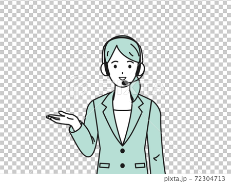 Telephone operator female guide, please 72304713