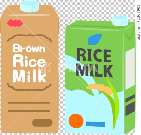 紙パック入りのライスミルク 72308902