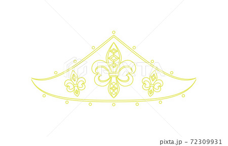 ティアラ　線画イラスト_31 72309931