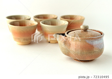 萩焼煎茶セット 72310495