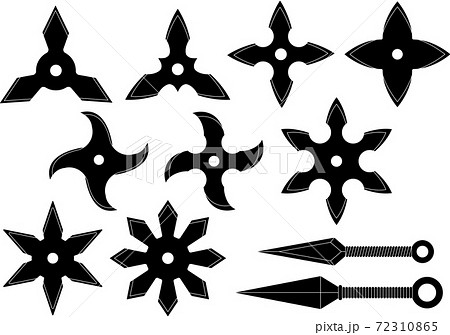 手裏剣のイラスト素材 [72310865] PIXTA