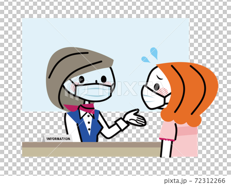 Information reception desk consultation 72312266