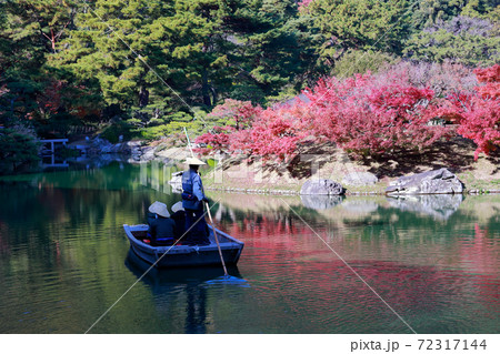 《香川県》栗林公園・遊覧船 72317144