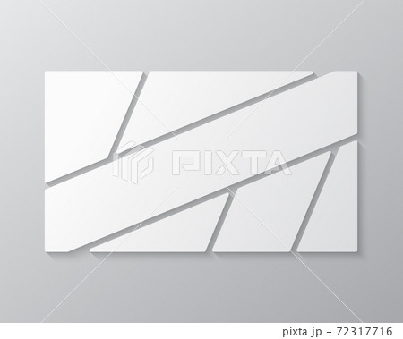 Vector template collage six frames or photos Vector template collage six frames or photos 72317716