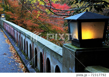 加賀　山中温泉鶴仙渓　黒谷橋 72317792