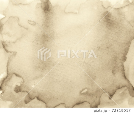 Abstract watercolor on paper texture as background. In Sepia toned. Retro style Abstract watercolor on paper texture as background. In Sepia toned. Retro style 72319017