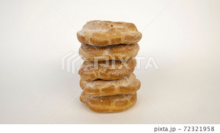 Group of custard cakes with cottage cheese. 72321958