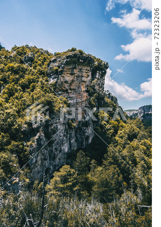 Landscape of the Prades mountains, in Tarragona, Spain. Landscape of the Prades mountains, in Tarragona, Spain. 72323206
