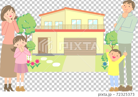 選擇自己的家的微笑家庭 72325373