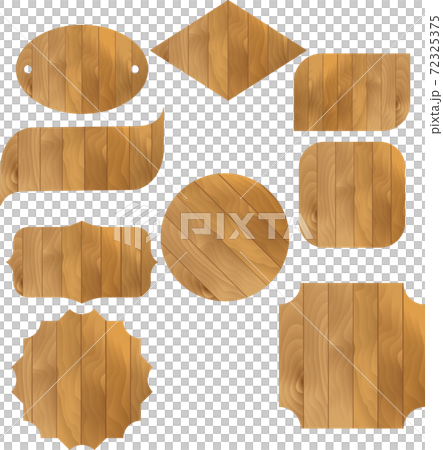 Wooden Board, Sign and Plank, frame for text 72325375