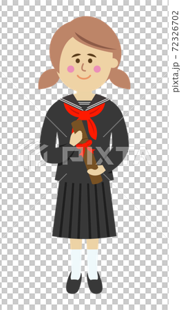 卒業生のイラストイメージ 72326702