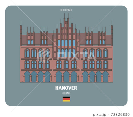 Old City Hall in Hanover, Germany 72326830