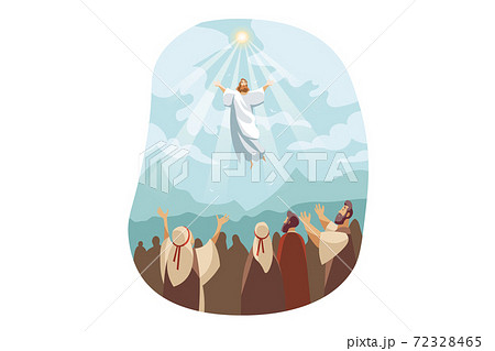 Ascension of Jesus Christ, Bible concept 72328465