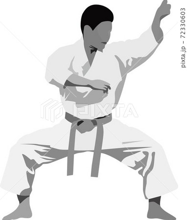 空手のイラスト素材