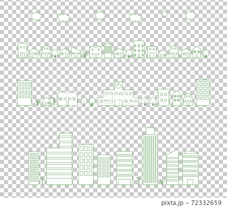 Residential area, buildings, cityscape 72332659