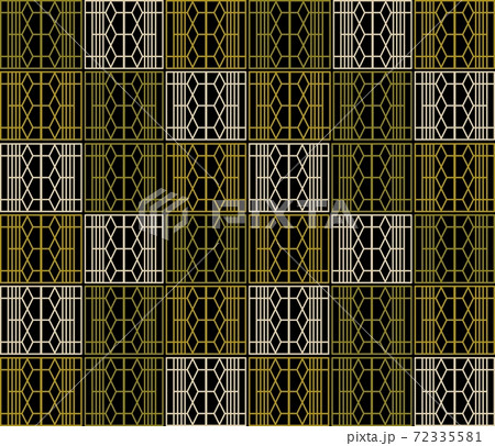 Seamless geometric stylish texture. Classic Art Deco seamless pattern. Abstract retro vector texture. Lattice graphic design. Vector modern tiles pattern Seamless geometric stylish texture. Classic Art Deco seamless pattern. Abstract retro vector texture. Lattice graphic design. Vector modern tiles pattern 72335581