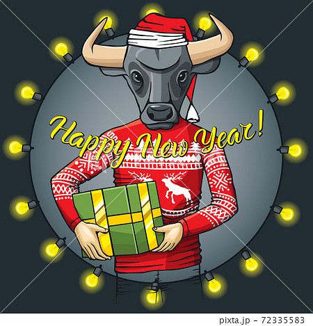 Bull vector illustration 72335583
