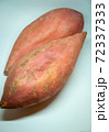 Sweet potato on a white background . 72337333