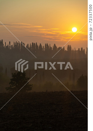 Sunrise at the Tuscany, Italy Sunrise at the Tuscany, Italy 72337500