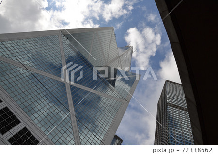 High modern business center, buildings in HongKong 72338662