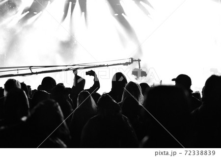 Crowd at concert Crowd at concert 72338839