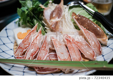 冬は蟹鍋 72340435