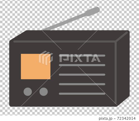 Simple color icon on the radio 72342014