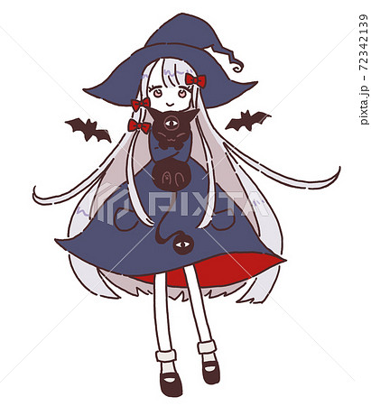 ハロウィン魔女のイラスト素材