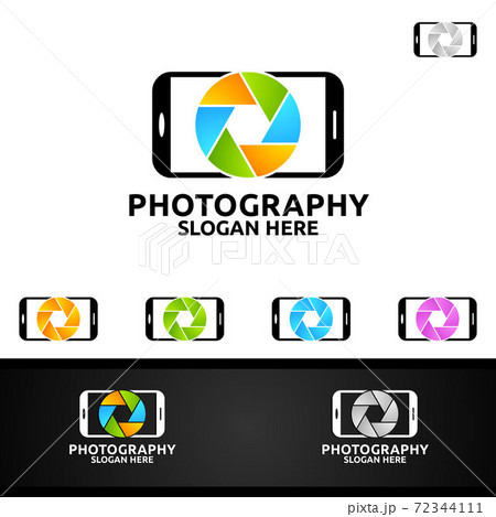 Mobile Camera Photography Logo Mobile Camera Photography Logo 72344111