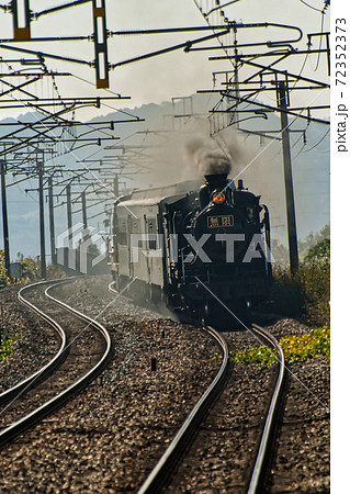 Sl鬼滅の刃 無限列車の写真素材