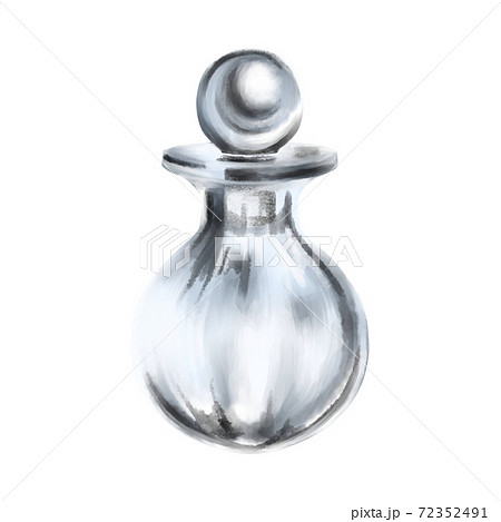 香水瓶 マーメイドのイラスト素材