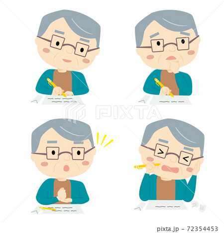 遺言書を書こう！おじいさんの気持ち 72354453