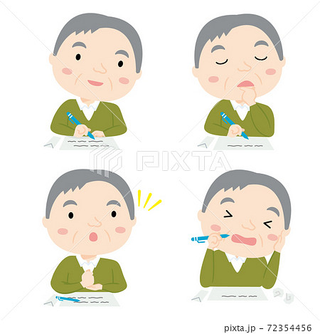 遺言書を書こう！祖父の気持ち 72354456