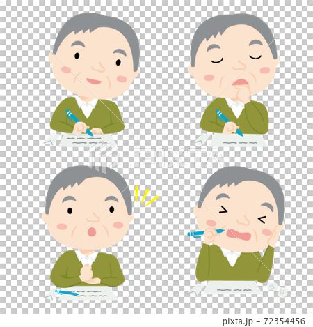 遺言書を書こう！祖父の気持ち 72354456