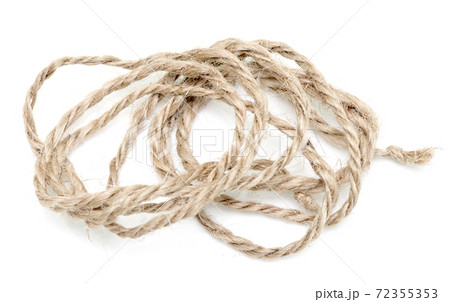 rope on white 72355353