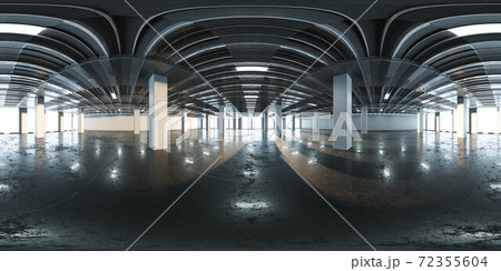 360 degree equi rectangular panorama of industry hall big office buildung room 3d render, illustration 360 degree equi rectangular panorama of industry hall big office buildung room 3d render, illustration 72355604