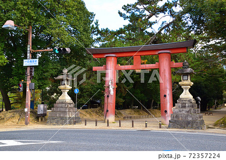 春日大社 一の鳥居 春日大社 一の鳥居 72357224