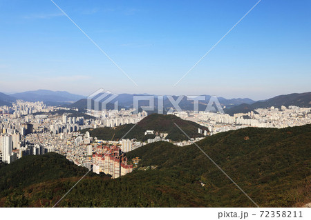 山 風景 都市 72358211