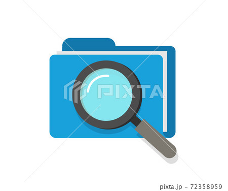 Scan or inspection of file folder documents vector icon concept, audit review investigation of archive, analyzing check of law legal documentation, find or search symbol modern design Scan or inspection of file folder documents vector icon concept, audit review investigation of archive, analyzing check of law legal documentation, find or search symbol modern design 72358959