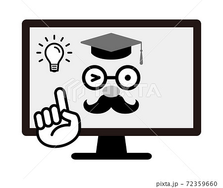 オンライン大学　リモート授業 72359660