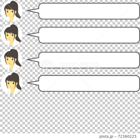Speech balloon and doctor 03 Speech balloon and doctor 03 72360225
