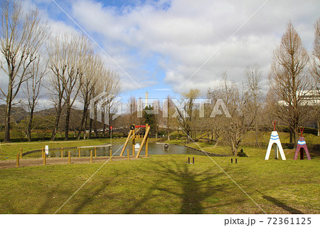 亀岡運動公園 スティルウォーターランド 京都府亀岡市曽我部町穴太土渕33の写真素材