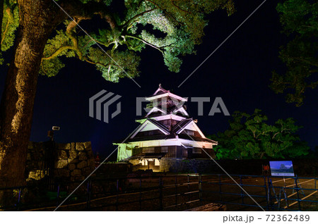 熊本城 最高に美しい夜景の城風景2020年 熊本城 最高に美しい夜景の城風景2020年 72362489
