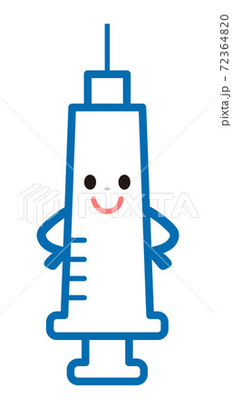 注射器キャラクター 72364820