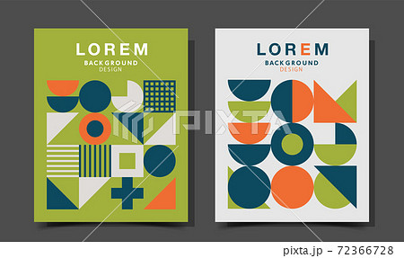 図形の組み合わせ デザイン 背景 テクスチャー アブストラクトのイラスト素材