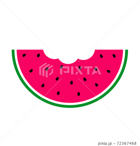 Watermelon slice. 72367468